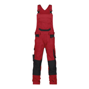 DASSY® Tronix STRETCH-ARBEITSLATZHOSE MIT KNIEPOLSTERTASCHEN - color_front-tronix-rood-0683-zwart