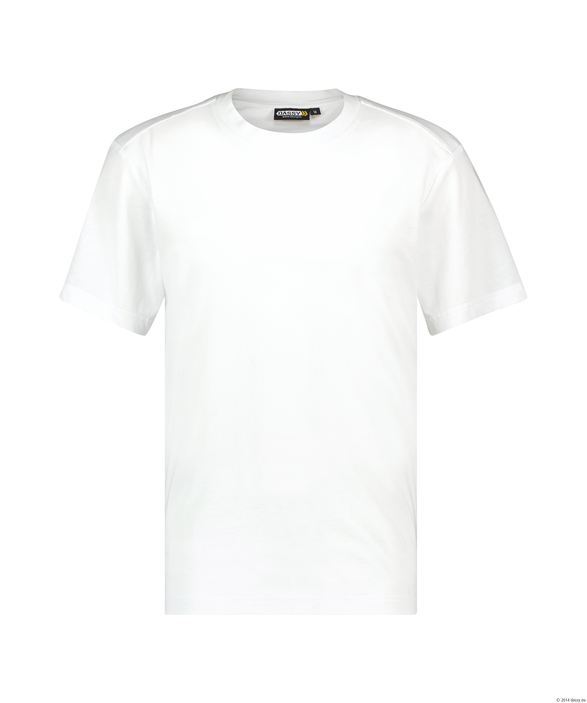DASSY® Victor T-SHIRT GEEIGNET FÜR INDUSTRIEREINIGUNG - color_front-victor-wit