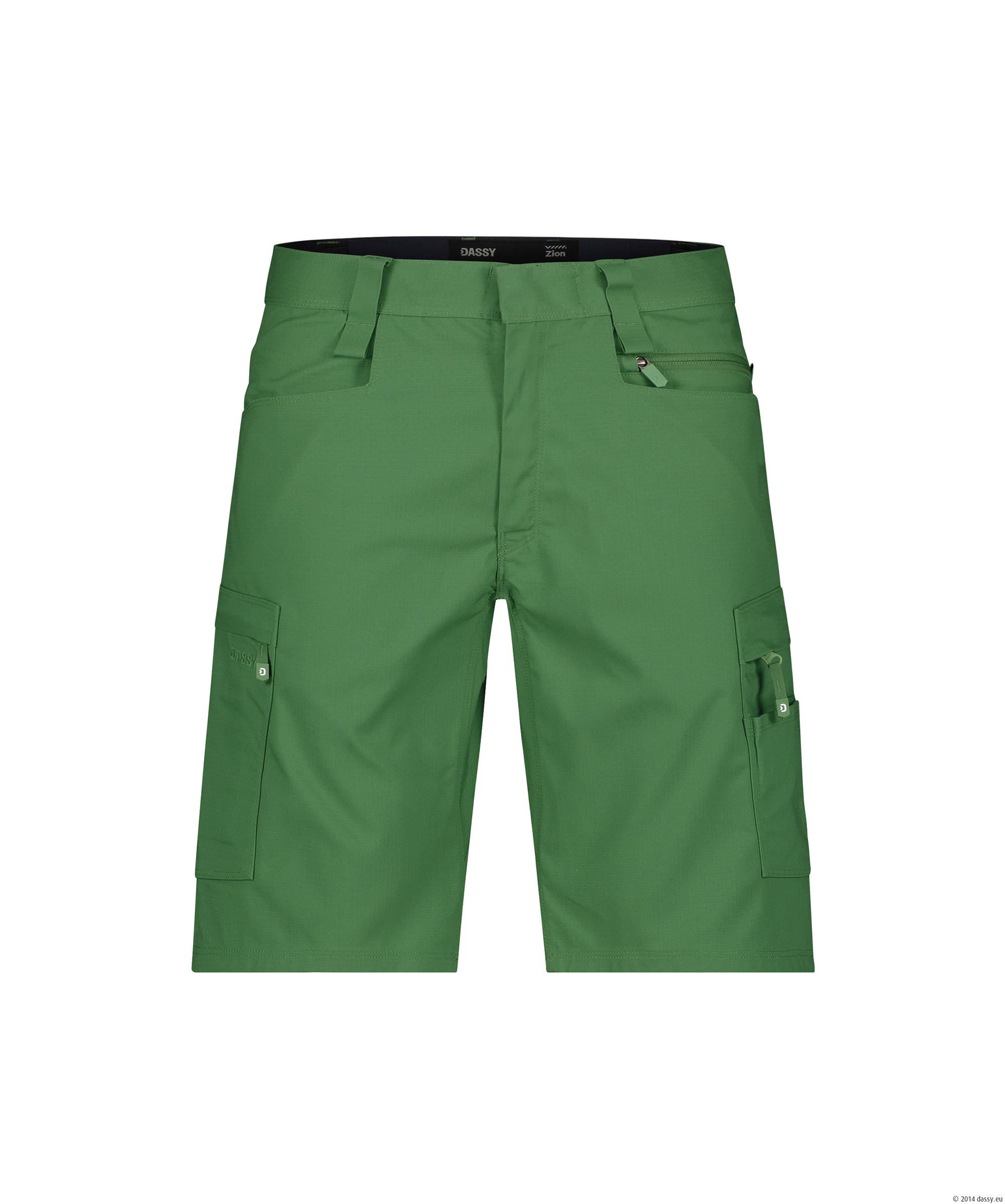 DASSY® Zion ARBEITSSHORTS - 0338-ulmengrün - Back