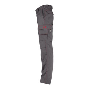Dassy Arizona Arbeitshose mit Kniepolstertaschen - color_side-arizona-cementgrijs