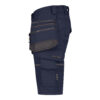 Dassy Aurax Stretch-Arbeitsshorts mit Holstertaschen - color_side-aurax-nachtblauw-antracietgrijs