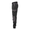 Dassy Boston Damen Arbeitshose Zweifarbig - color_side-bostonw-zwart-cementgrijs