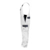 Dassy Calais zweifarbige Arbeitslatzhose - color_side-calais-wit-cementgrijs