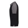 Dassy Cesar zweifarbiges Poloshirt - 6741-schwarz-zementgrau - Back