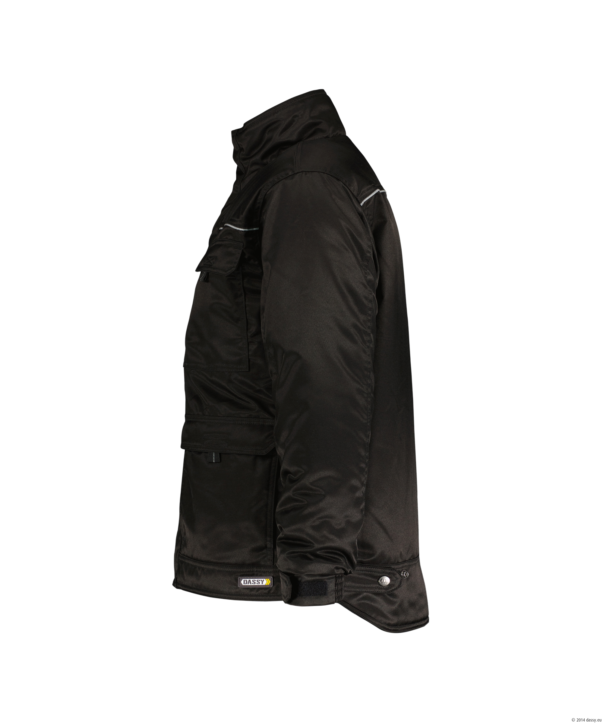 Dassy Chatel Beaver Winterjacke - 0704-0783-schwarz - Back