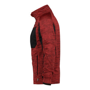 Dassy Convex Midlayer Jacke - 6674 rot-schwarz - Back