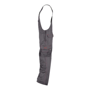 Dassy Dakota Flammhemmende Latzhose - color_side-dakota-cementgrijs