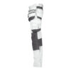 Dassy Flux Stretch-Malerhose - color_side-flux-painters-wit-antraciet-grijs
