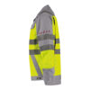 Dassy Franklin Mulitnorm Warnschutz Arbeitsjacke - color_side-franklin-fluogeel-grafietgrijs