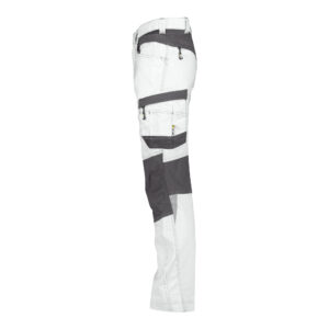 Dassy Helix Painters Stretch-Malerhose Stmm - color_side-helix-painters-wit-antraciet-grijs