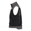 Dassy Hulst Zweifarbige Winterweste - color_side-hulst-zwart-cementgrijs