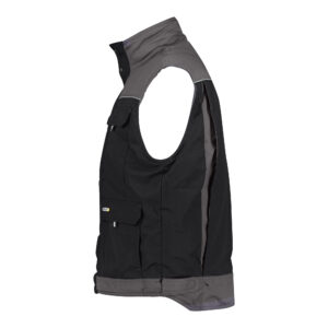Dassy Hulst Zweifarbige Winterweste - color_side-hulst-zwart-cementgrijs