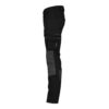 Dassy Impax Stretch-Arbeitshose - color_side-impax-zwart-antracietgrijs