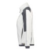 Dassy Kazan Damen Fleecejacke - color_side-kazanw-wit-cementgrijs