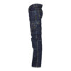 Dassy Knoxville Stretch-Arbeitsjeans - color_side-knoxville-jeansblauw