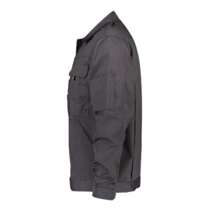 Dassy Locarno Baumwoll-Arbeitsjacke - color_side-locarno-cementgrijs