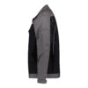 Dassy Lugano Arbetsjacke - color_side-lugano-zwart-cementgrijs