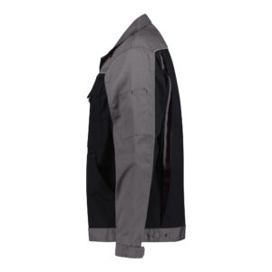 Dassy Lugano Arbetsjacke - color_side-lugano-zwart-cementgrijs