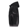 Dassy Lunax Kapuzensweatshirt - color_side-lunax-zwart-antracietgrijs