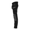 Dassy Matrix Stretch-Arbeitshose - 6744-schwarz-anthrazitgrau - Back