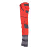 Dassy Minnesota Stretch-Warnschutzbundhose - color_side-minnesota-fluorood-cementgrijs