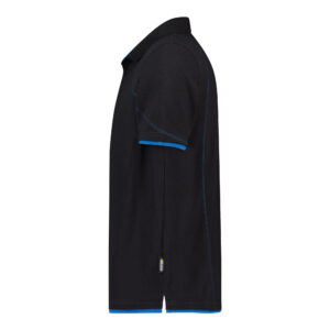 Dassy Orbital Poloshirt - 6780-schwarz-azurblau - Back