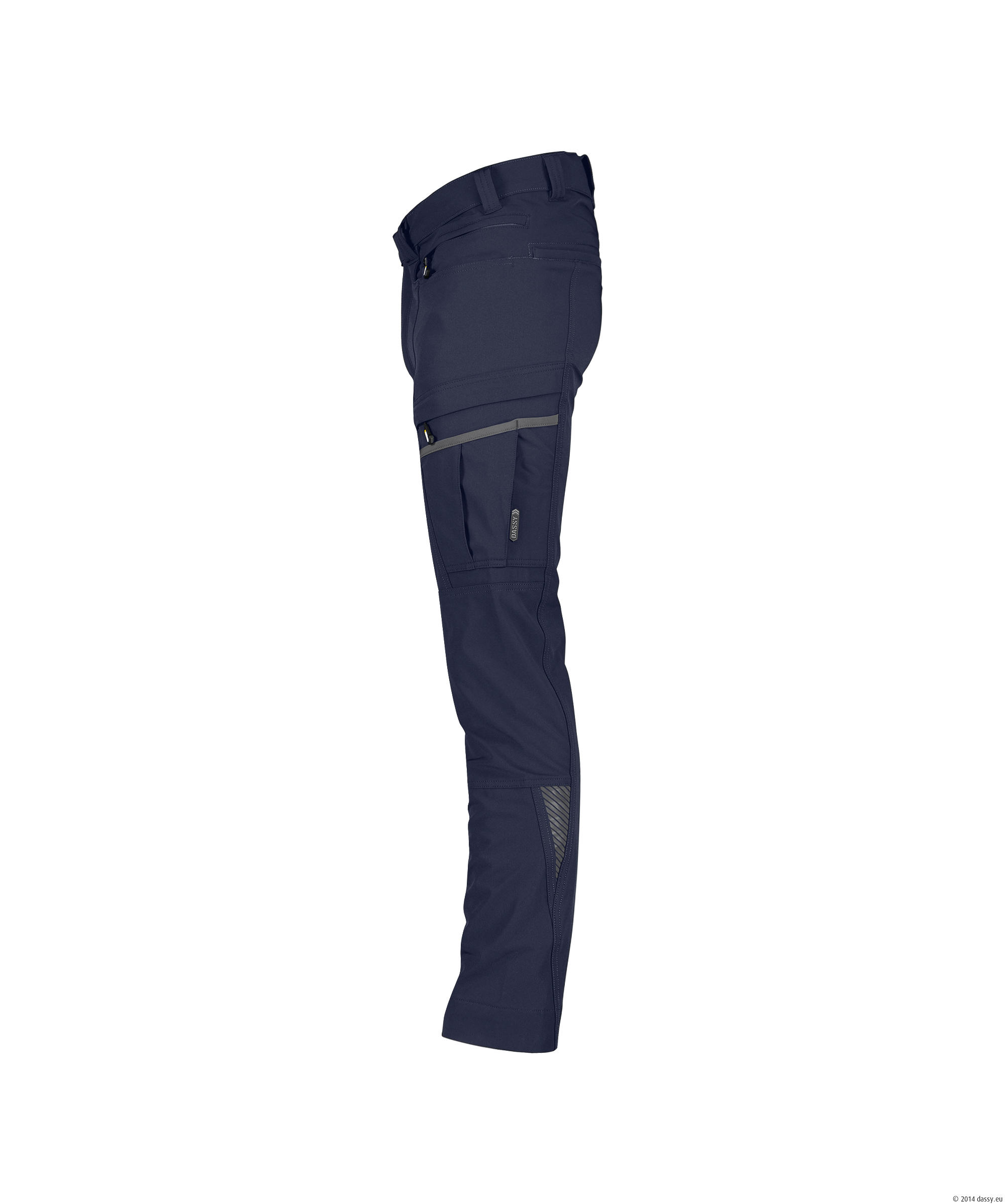 Dassy Storax Stretch-Arbeitshose - 0883-nachtblau - Back