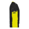 Dassy Tampico T-Shirt - color_side-tampico-logix-zwart-fluo-geel