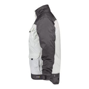 DASSY® Tignes ZWEIFARBIGE BEAVER WINTERJACKE Stmm - color_side-tignes-wit-cementgrijs