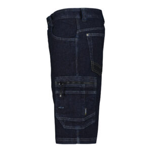 DASSY® Tokyo JEANS-ARBEITSSHORTS MIT STRETCH - color_side-tokyo-jeansblauw
