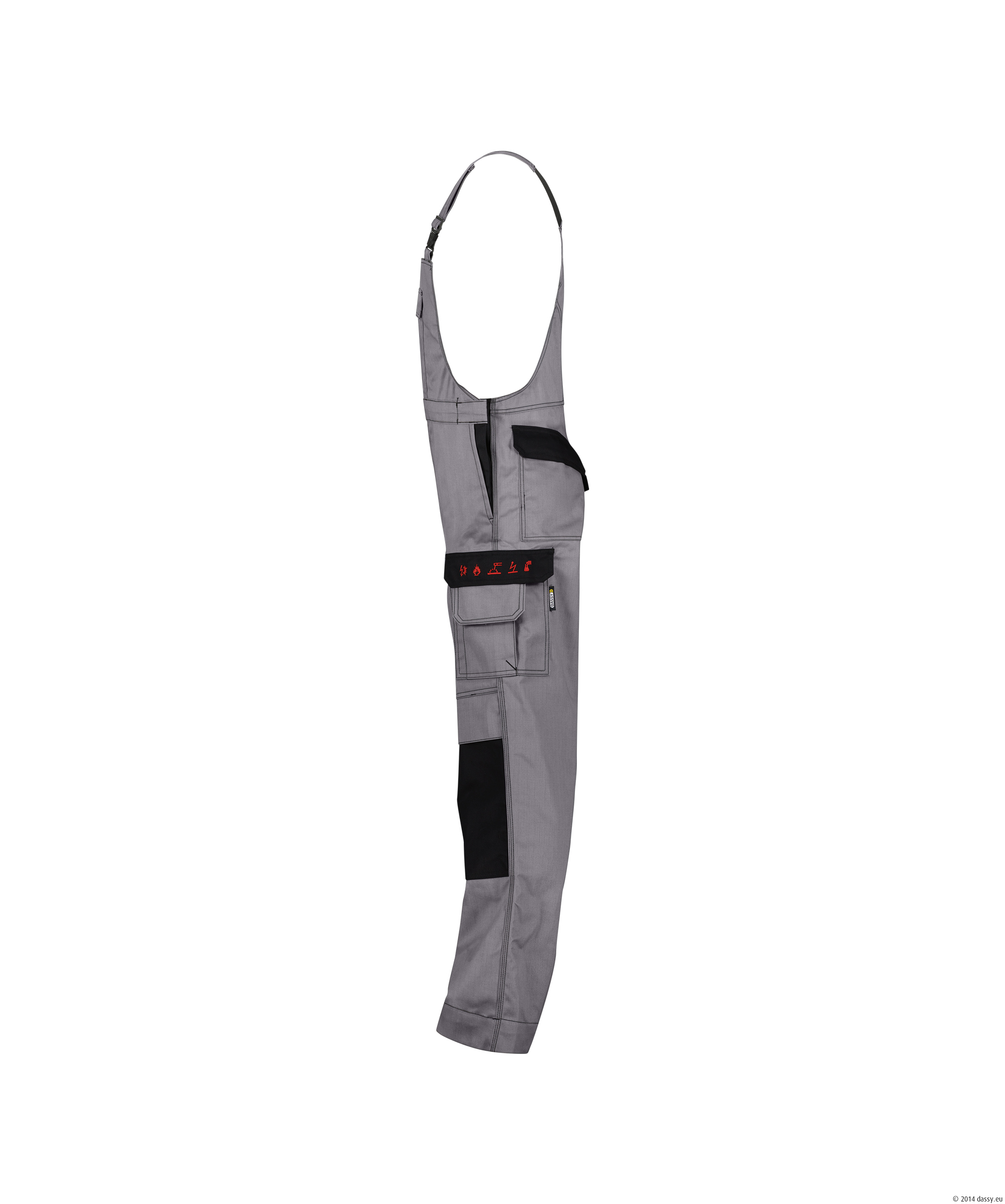 DASSY® Wilson MULTINORM Stmm - color_side-wilson-grafietgrijs-zwart