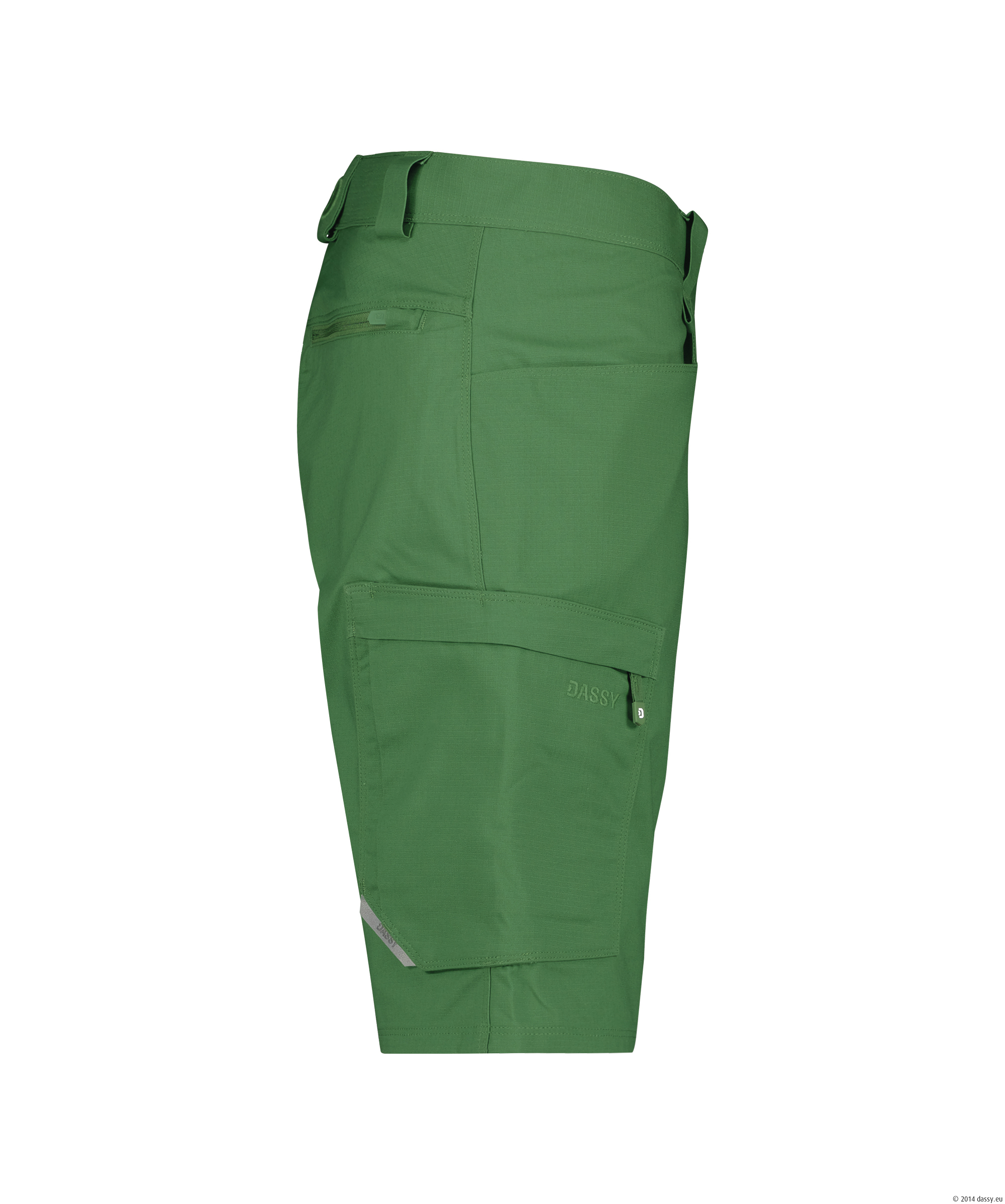 DASSY® Zion ARBEITSSHORTS - 0338-ulmengrün - Back
