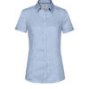 Hakro 1/2-Arm Bluse Business Regular-Fit - 025-himmelblau - Front