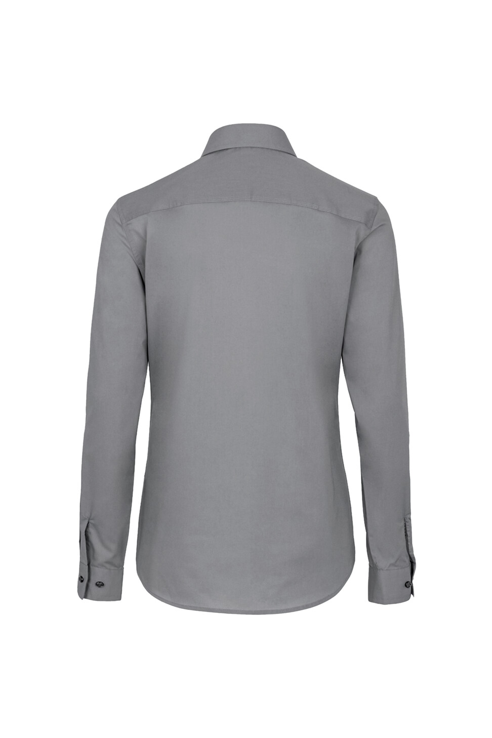Hakro Langarm Mikralinar Bluse - 043-titan - Model back