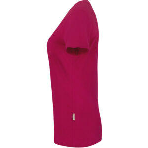 Hakro Damen V-Shirt Classic - 122-magenta - Back