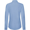 Hakro Langarm-Bluse Stretch - 135-ozeanblau - Model back
