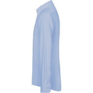 Hakro Langarm-Hemd Stretch - 135-ozeanblau - Back