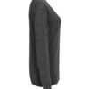 Hakro Merino-Pullover Damen - 328-anthrazit meliert - Back