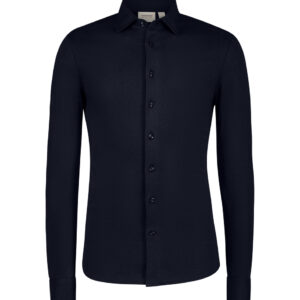 Hakro Langarm-Hemd Baumwolle - 034-tinte - Front