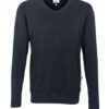 Hakro V-Pullover Baumwolle - 034-tinte - Back
