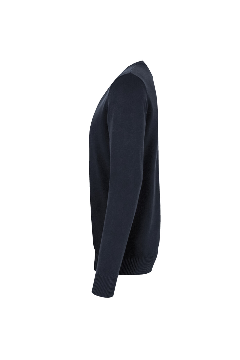 Hakro V-Pullover Baumwolle - 034-tinte - Back