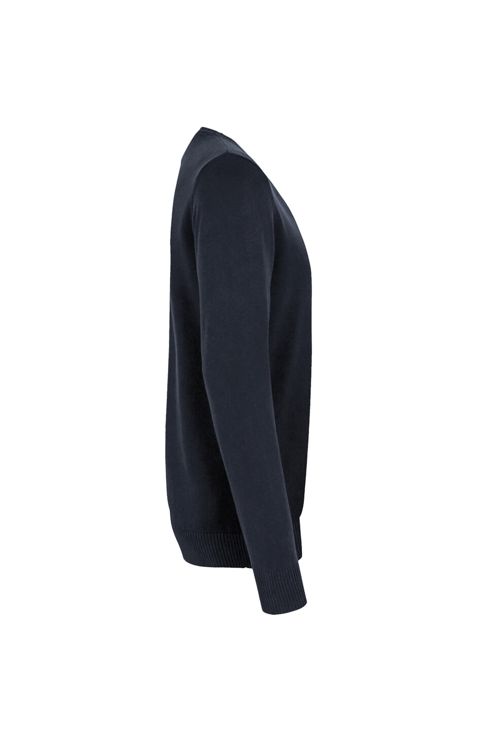 Hakro V-Pullover Baumwolle - 034-tinte - Back