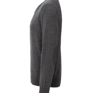 Hakro Merino-Pullover - 328-anthrazit meliert - Back