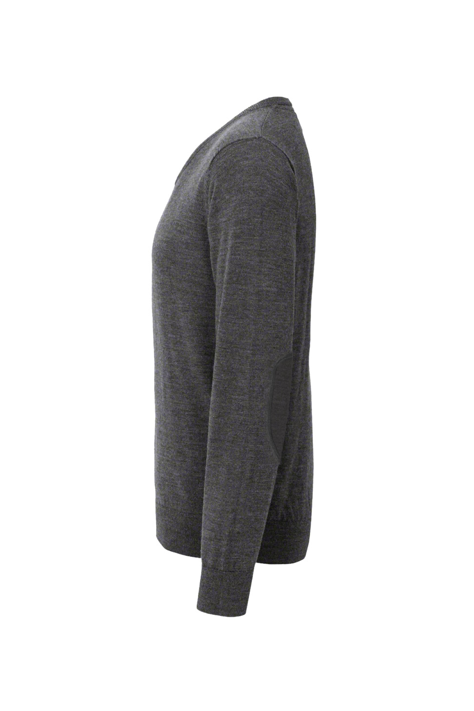 Hakro Merino-Pullover - 328-anthrazit meliert - Back