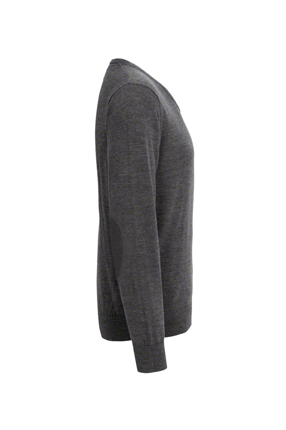 Hakro Merino-Pullover - 328-anthrazit meliert - Back