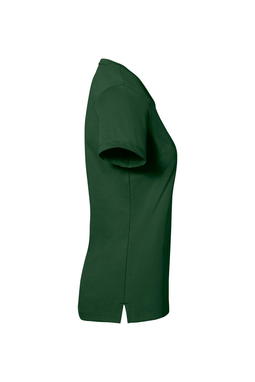 Hakro Cotton-Tec-Shirt Damen - 072-tanne - Model front
