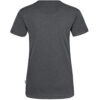 Hakro V-Shirt Damen - 328-anthrazit meliert - Model back