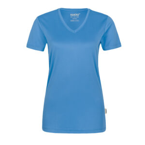 Hakro V-Shirt Damen Coolmax - 041-malibublau - Front