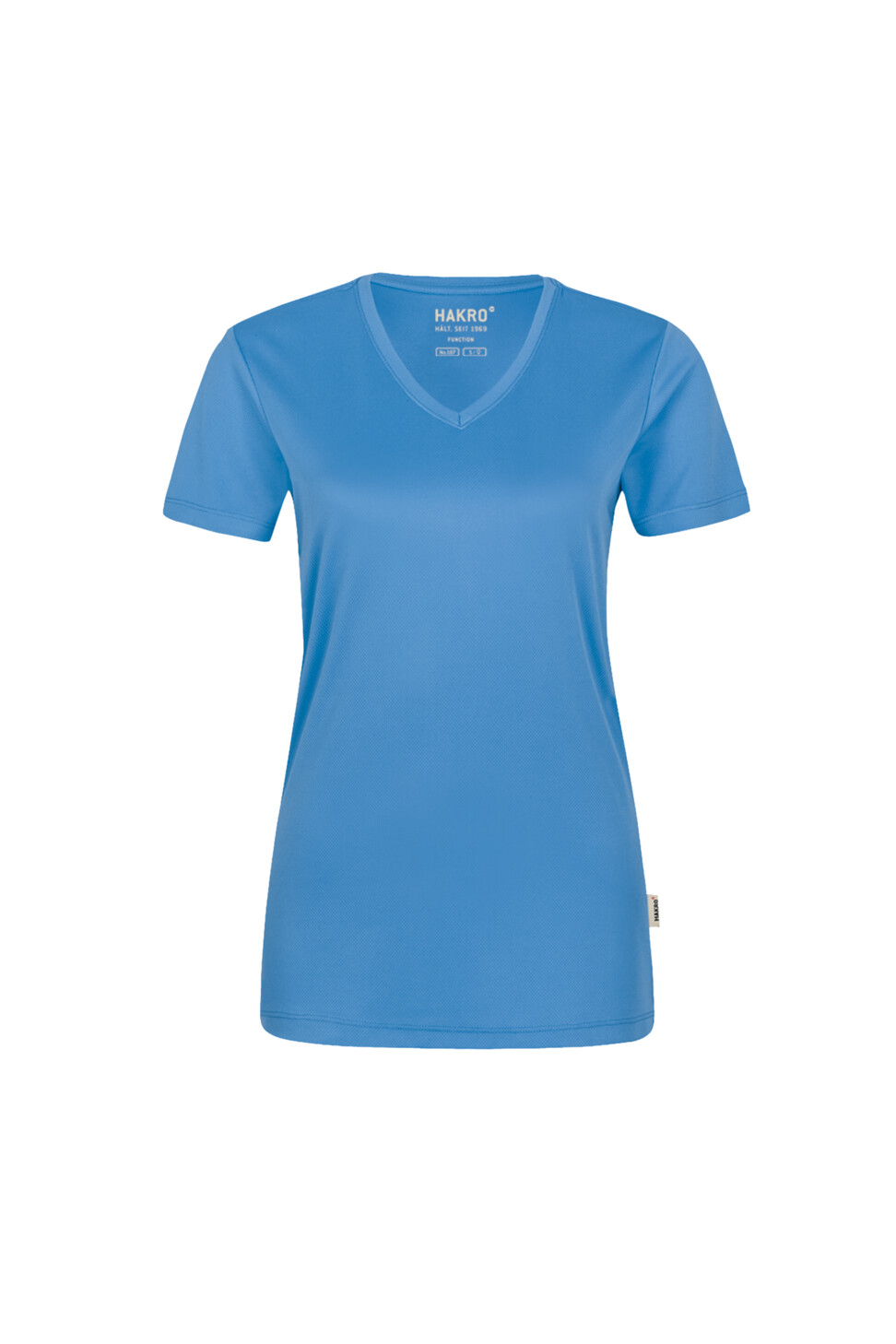 Hakro V-Shirt Damen Coolmax - 041-malibublau - Front