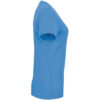 Hakro V-Shirt Damen Coolmax - 041-malibublau - Model front